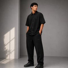 Black Minimal Co-Ord Set