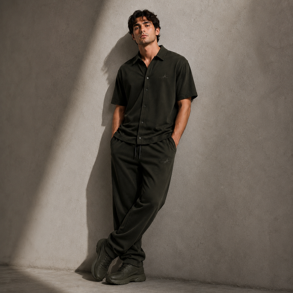 Dark Olive Co-Ord Set