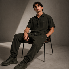 Dark Olive Co-Ord Set